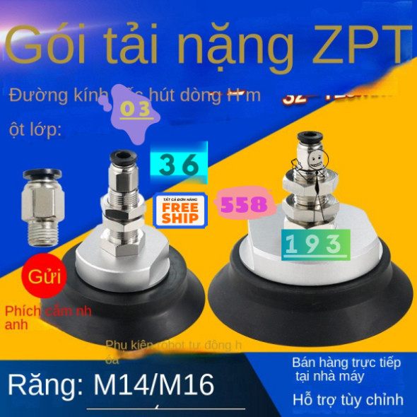 SMC  Cốc hút chân không ZPT125H-B01-A14 ZPT100H-B01-A16 ZPT125H-B01-A16 ZPT63H-B01-A14 ZPT32H-B01-A1