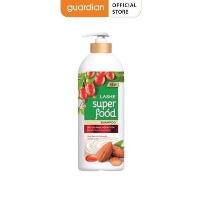Dầu Gội Phục Hồi Hư Tổn Lashe Superfood 640g