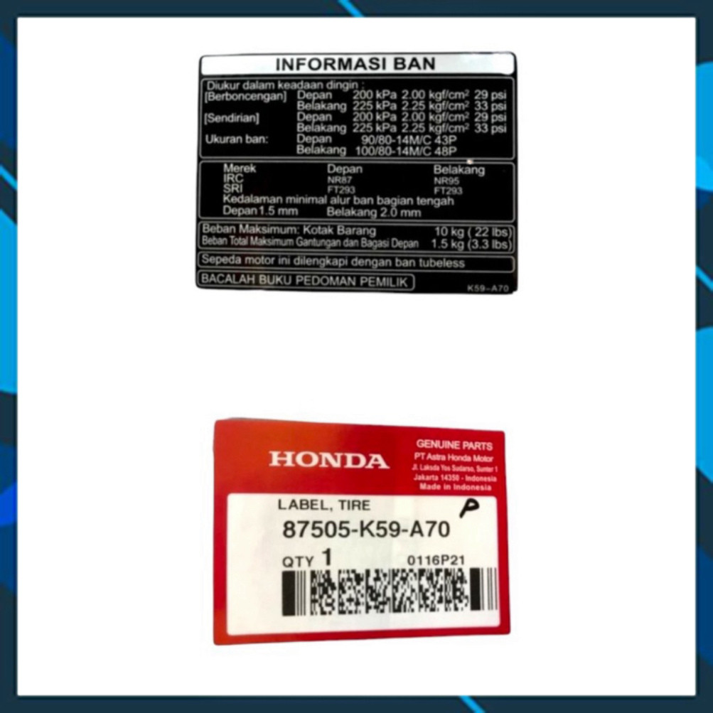 TEM YẾM KHÓA LỚN VARIO 2021 / CLICK 2021 / / BEAT 125 / VARIO 125 ĐỜI 2023 / VARIO 2017 -indo