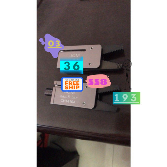 Tác Kẹp Mini  Ch1410a - Ch1410b