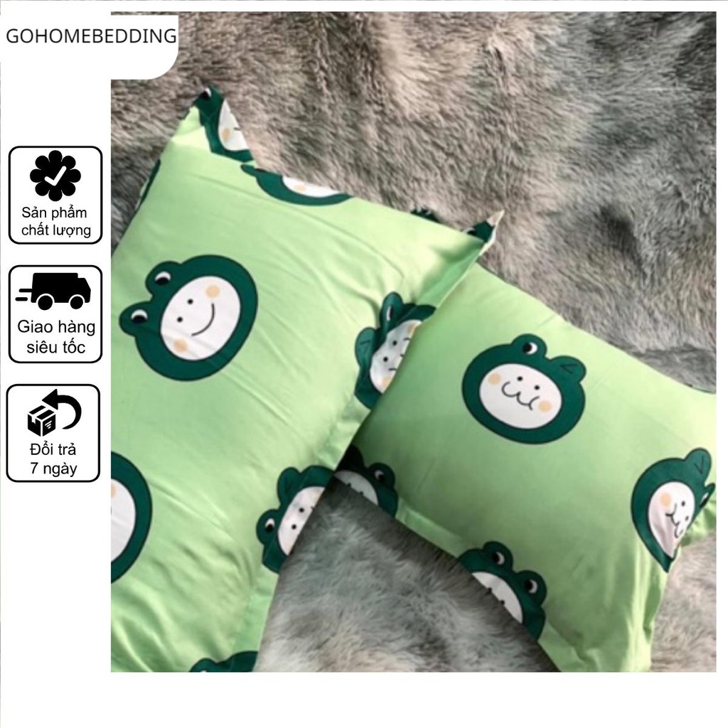 VỎ GỐI NẰM POLY GẤU BROWN ( ĐƯỢC CHỌN MẪU )