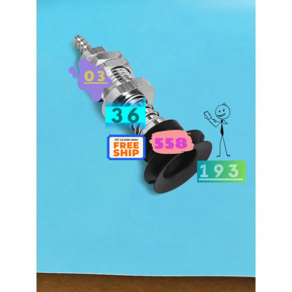 Giác hút chân không ZSZ-10-4-N  ZSZ-15-4-N ZSZ-10-4-S ZSZ-15-4-S