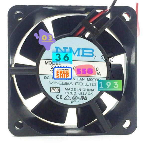 Quạt Làm Mát  12V Nmb 2410ml-04w-b60-B69 - 2410ml-04w-b60
