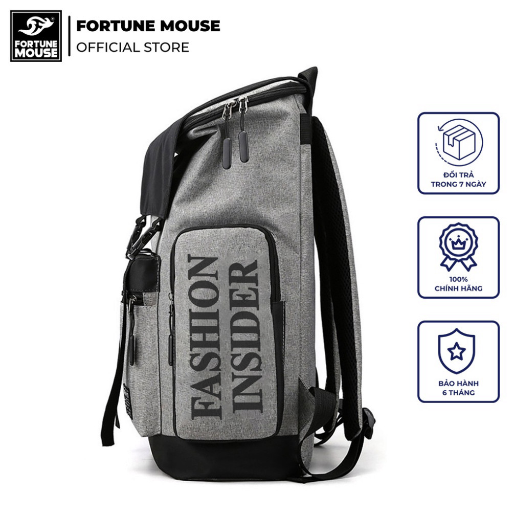 Balo laptop dạng hộp đựng laptop 16inch Fortune Mouse B184