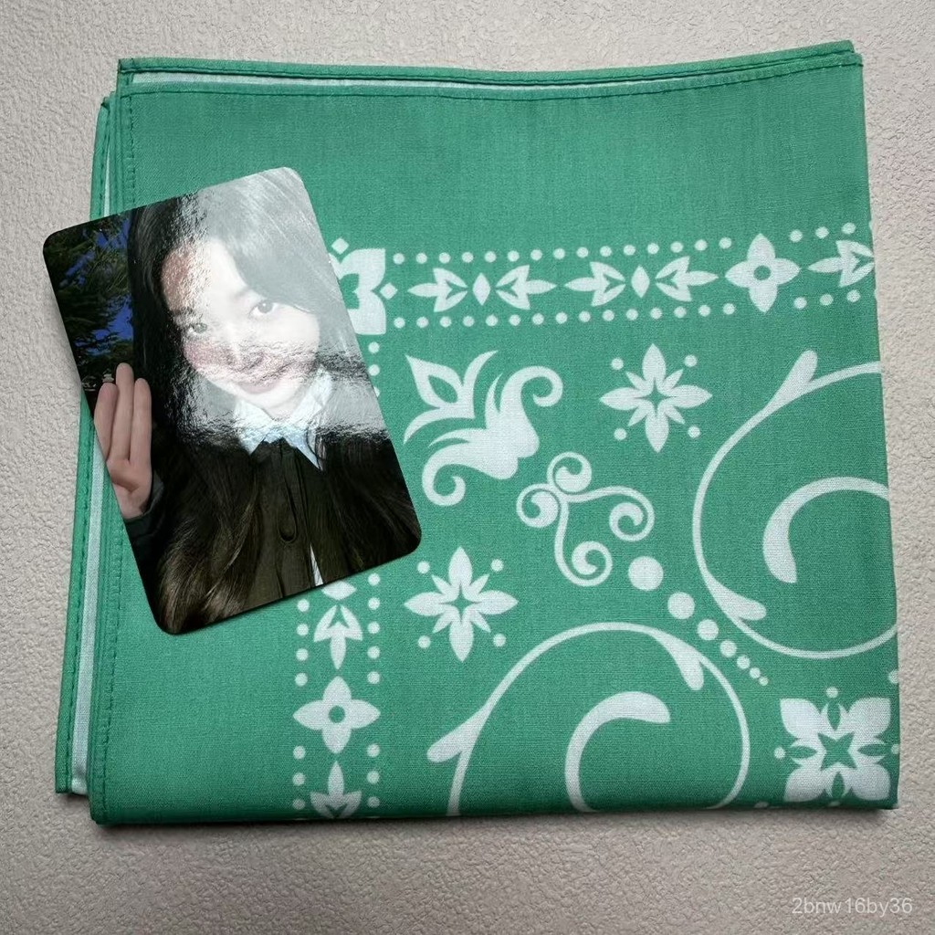 ive Bánh Phồng fc Khăn Vuông ive 2025Seoul. fancon Tuần Lễ Địa Điểm Hòa Nhạc Khăn Trùm Đầu Khăn Lụa 