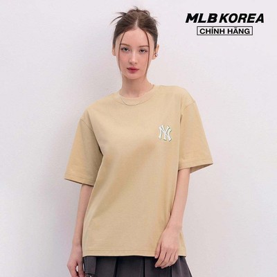 MLB - Áo thun unisex cổ tròn tay ngắn Mono Overfit_3ATSM0443-50BGL