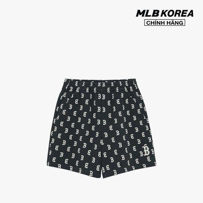 MLB - Quần shorts unisex ống rộng Classic Monogram All Over Jacquard_3ASPM0134-43CGS