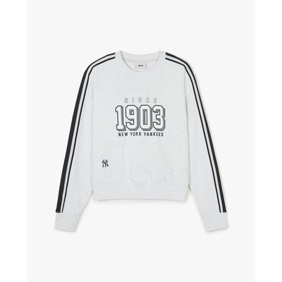 MLB - Áo sweatshirt nữ cổ tròn tay dài Sportive Varsity Track_3FMTV3141-50MGL
