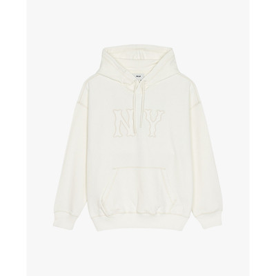 MLB - Áo hoodie unisex tay dài phối mũ Basic Coopers Logo Overfit_3AHDB0451-50CRS
