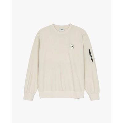 MLB - Áo sweatshirt unisex cổ tròn tay dài Basic Gorpcore_3AMTB1044-43CRD