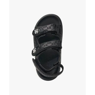  MLB - Giày sandals unisex đế thấp Base Classic Monogram 3ASDBLP43-50BKS 