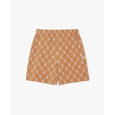 MLB - Quần short unisex ống rộng Jacquard Dia Monogram_3ASPM0144-43CAS