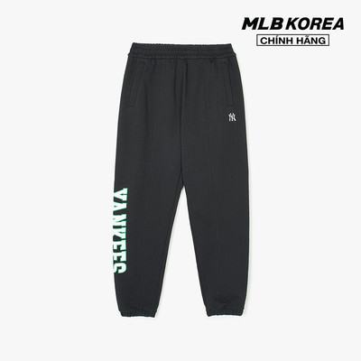 MLB - Quần jogger unisex lưng thun Varsity Logo_3APTV0141-50BKS
