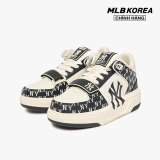  MLB - Giày sneakers unisex cổ thấp Chunky Liner Mid Classic Monogram 3ASXLM13N-50BKS 