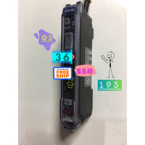 Bộ khuếch đại sợi quang  FS-V33 Keyence
