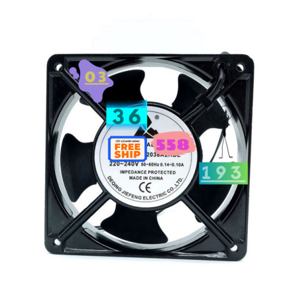 Quạt Axial Fan Jf12038-15050-18060-20060a2hbl AC Axial Fan  Quạt 220V