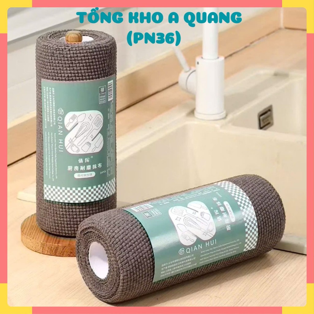CUỘN KHĂN LAU THAN ĐEN,  Cuộn Khăn Lau Bếp Than Đen, lau đồ vật đa năng tái sử dụng nhiều lần - CUON