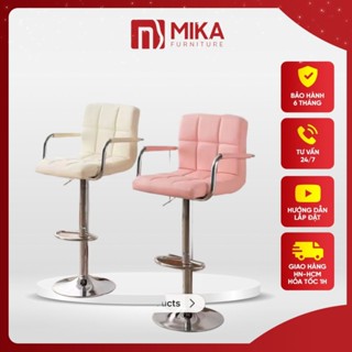  Ghế Trang Điểm Make Up ,Lễ Tân Xoay 360 Có Vịn Tay Sang Chảnh Chân To Loại 1 