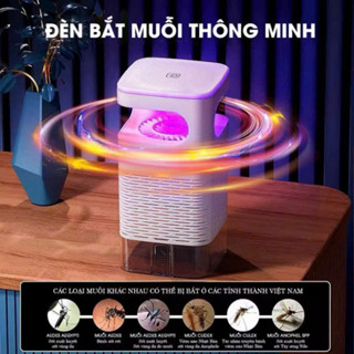 Đèn Bắt Muỗi Thông Minh, Sử Dụng Đèn UV Và Quạt Hút Bắt Muỗi - HGHOME
