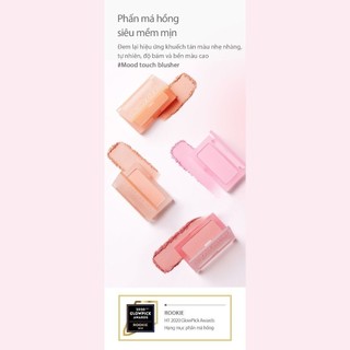 [LG Makeup VN] Phấn má hồng mịn lì Code Glokolor Mood Touch Blusher 3.5g