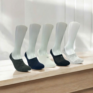  COMBO SIÊU RẺ - Set 5 đôi 10 đôi tất lười cổ vuông nam Owen 100% cotton khử mùi 