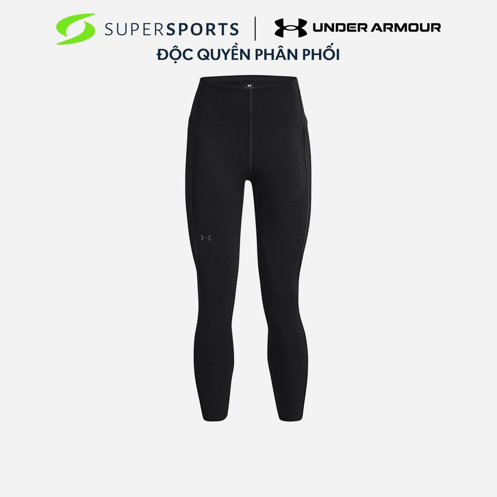 Quần Bó Thể Thao Nữ Under Armour Rush Heatgear - Đen  - 1377059-001