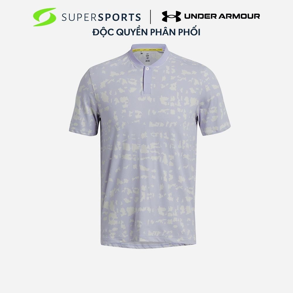 Áo Polo Nam Under Armour Curry Bomber - Xanh Dương  - 1383141-539