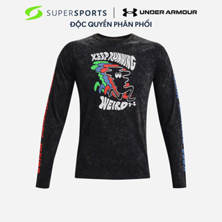  Áo Thun Tay Dài Nam Under Armour Keep Run Weird - Đen - 1367772-001 ADS16-RM 