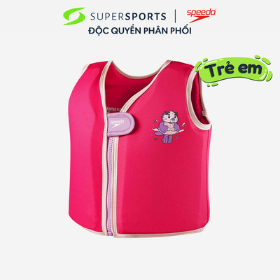 Áo Phao Trẻ Em Speedo Printed - Hồng - 8-1225214687