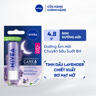  Son Dưỡng Môi NIVEA Ban Đêm Hương Lavender  4.8 g  - 88068 