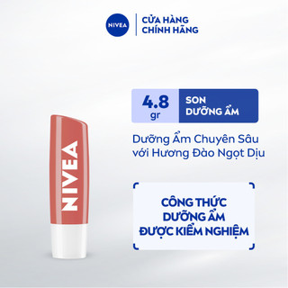 Son dưỡng nivea peach shine sắc cam hương đào - 85031