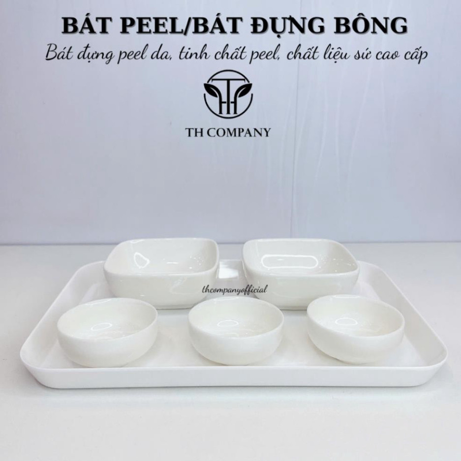 Khay spa, Khay tiêm filler, Chổi peel da, Bát Peel da, Bát trộn mặt nạ, khay peel da phong cách Hàn 