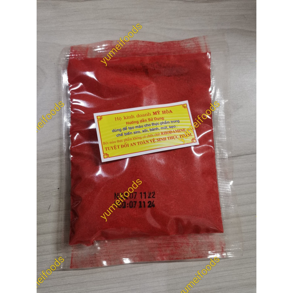 Màu Gạch Tôm hiệu Con Gà, gói 50gr