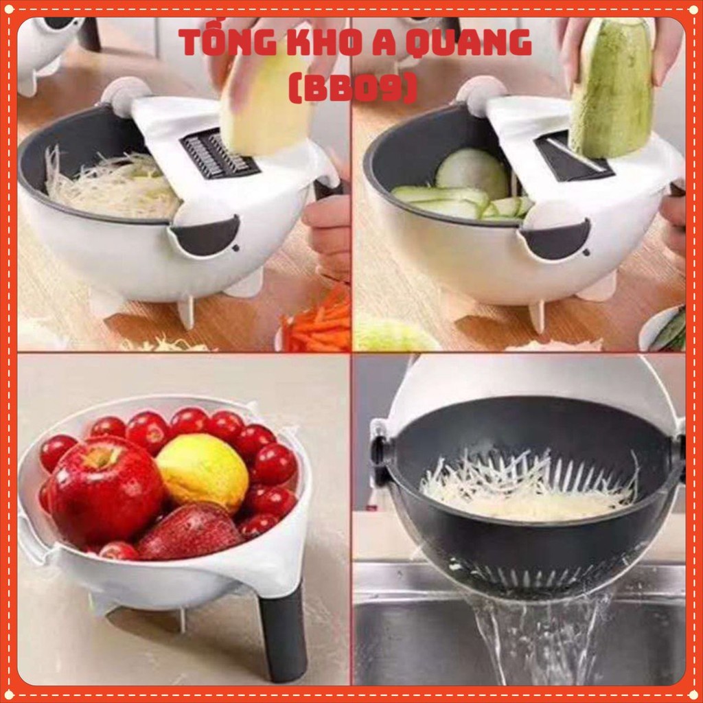 Bộ Rổ Nạo Rau Củ Quả Nhà Bếp 7 Chi Tiết Đa Năng,  Dụng Cụ Nạo Rau Củ Quả Đa Năng,  Bộ Dụng Cụ Nạo Bà