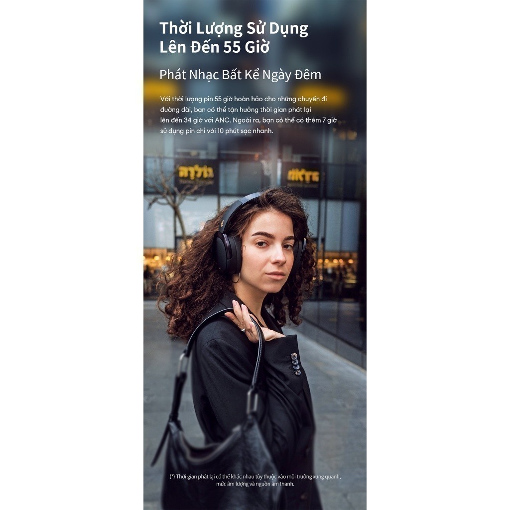 Tai Nghe Bluetooth Chụp Tai EDIFIER WH950NB/W80 | Chống Ồn Chủ Động | Thời Gian Sử Dụng Đến 55H | Bảo Hành 15 Tháng | BigBuy360 - bigbuy360.vn