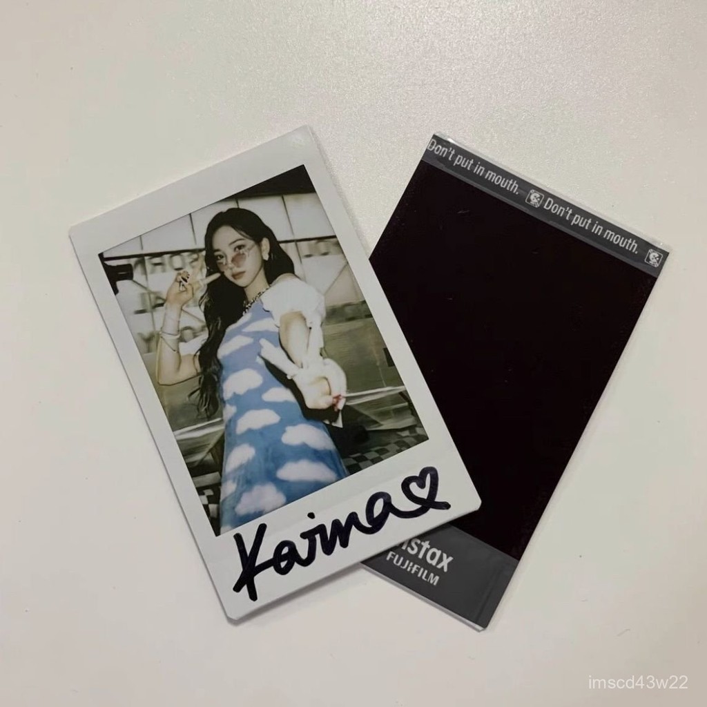 aespa Lee Ji-min. aespa Chân dung Polaroid