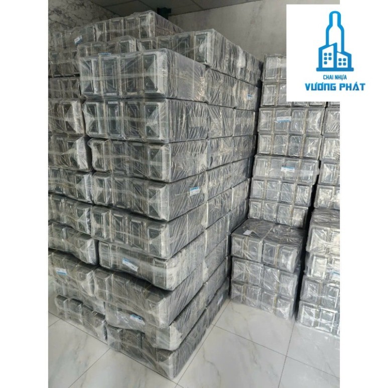 (Kiện )1000 cái - H52 cao  , hamberger , hộp đựng bánh mini , banh kem