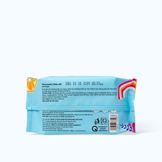 Khăn ướt Pharmacity Tropical Summer (20 miếng)