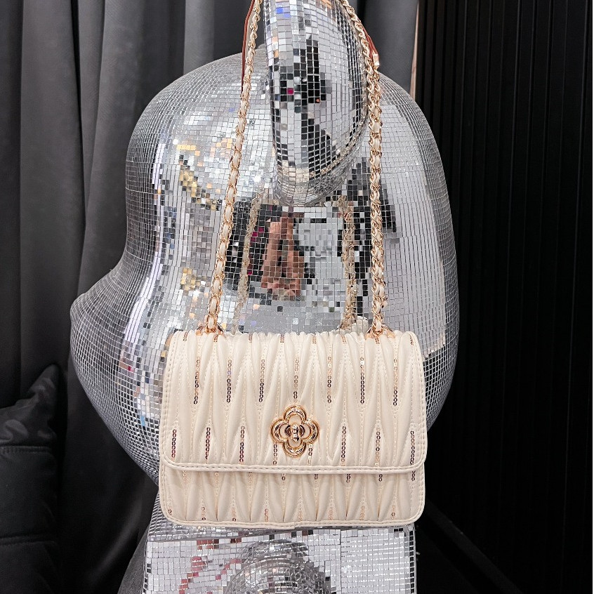 túi xuất dư Yearcon kẹp nách + đeo chéo nữ size 21*7*14cm đủ màu