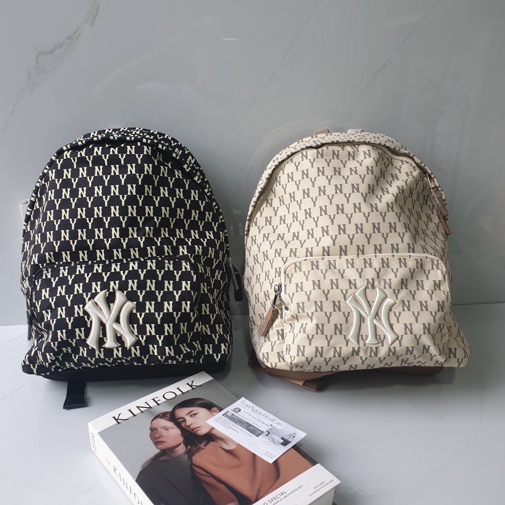 Balo nữ Balo MLB .   Monogram Backpack size lớn đủ màu