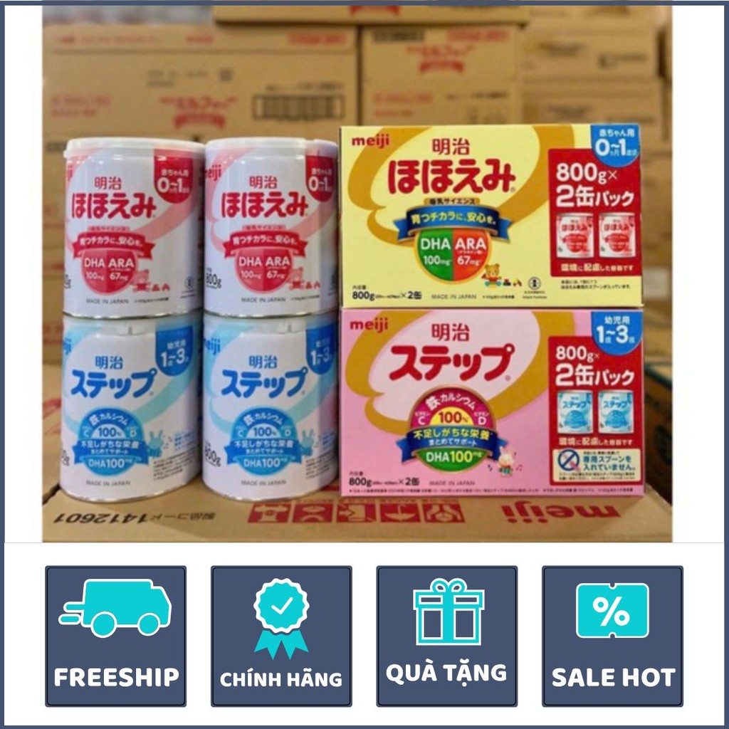 🌹[Date 2027]SỮA MEIJI LON 800g - HÀNG NỘI ĐỊA NHẬT