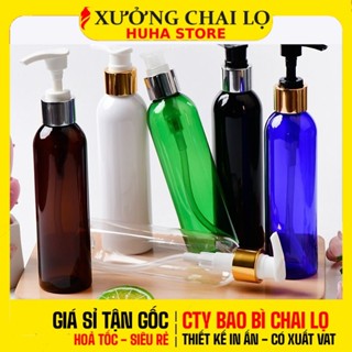   COMBO 3 CÁI  Chai Xịt Vòi Nhấn ❣️ Chai Nhựa PET 100ml 150ml 200ml 250ml 300ml Đựng Sữa Tắm Dầu Gội 