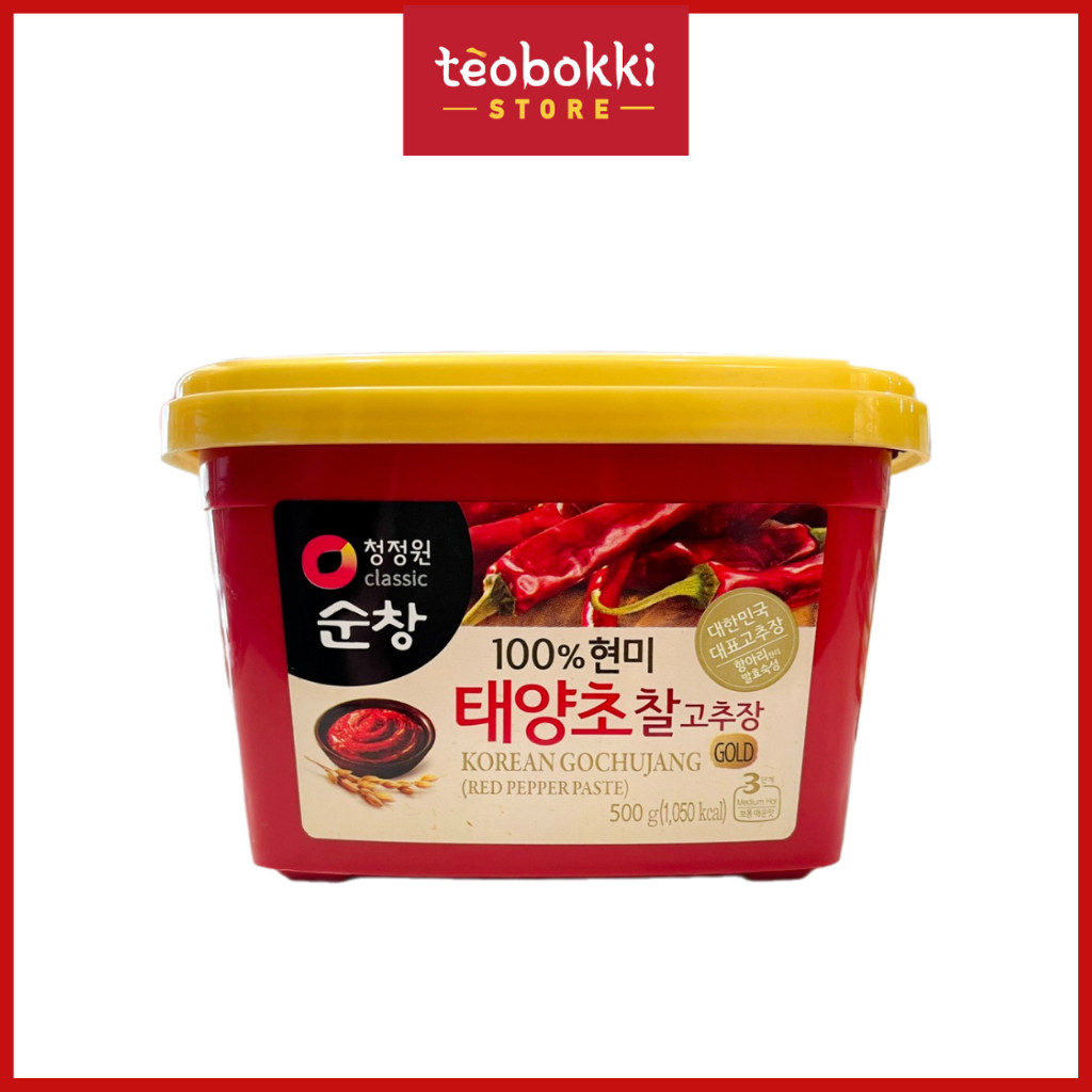 Tương ớt Gochujang gạo lứt Chungjungone 200g, 500g