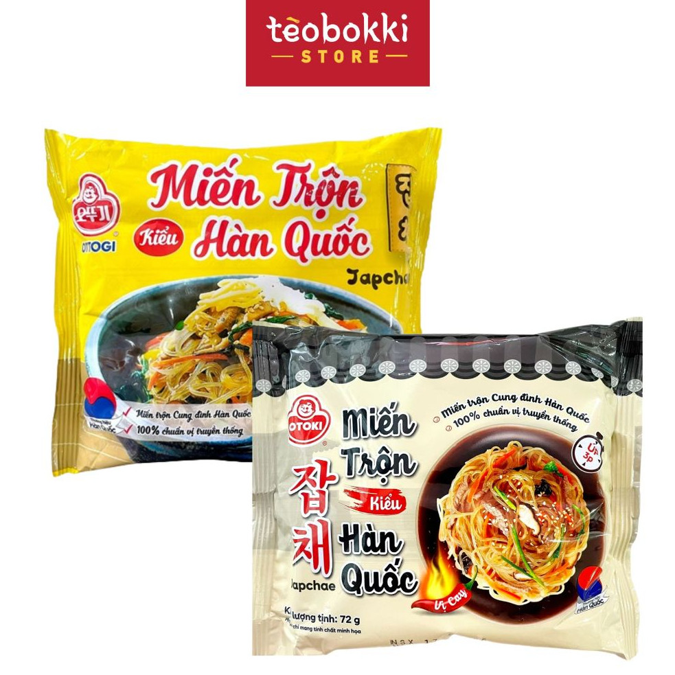 Miến trộn Hàn Quốc Ottogi/Otoki 70g, 72g
