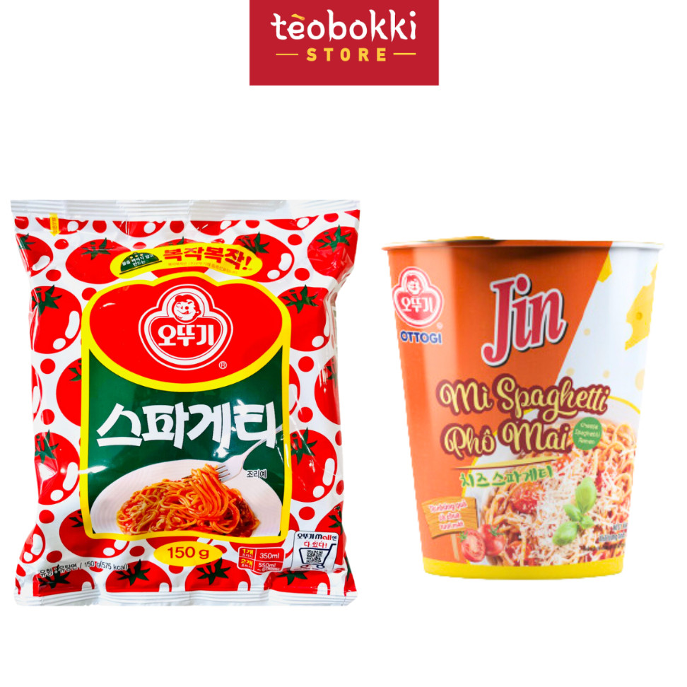 Mì spaghetti Ottogi 85g, 150g