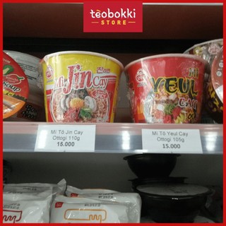 Mì tô Yeul cay Ottogi/Otoki 105g