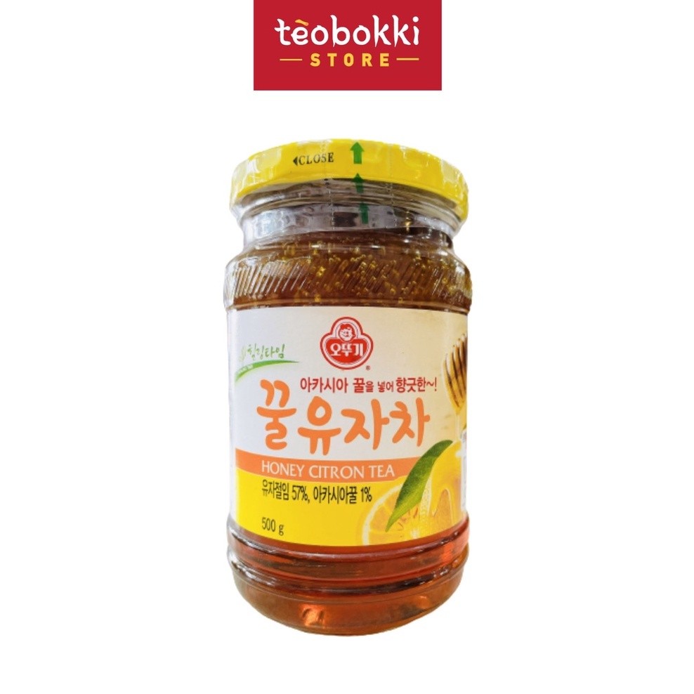 Trà chanh mật ong Ottogi/Otoki hũ 500g