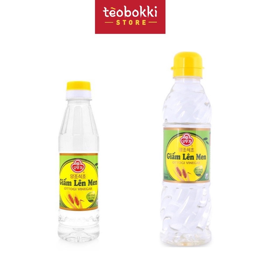 Giấm lên men Ottogi/Otoki chai 250ml, 450ml