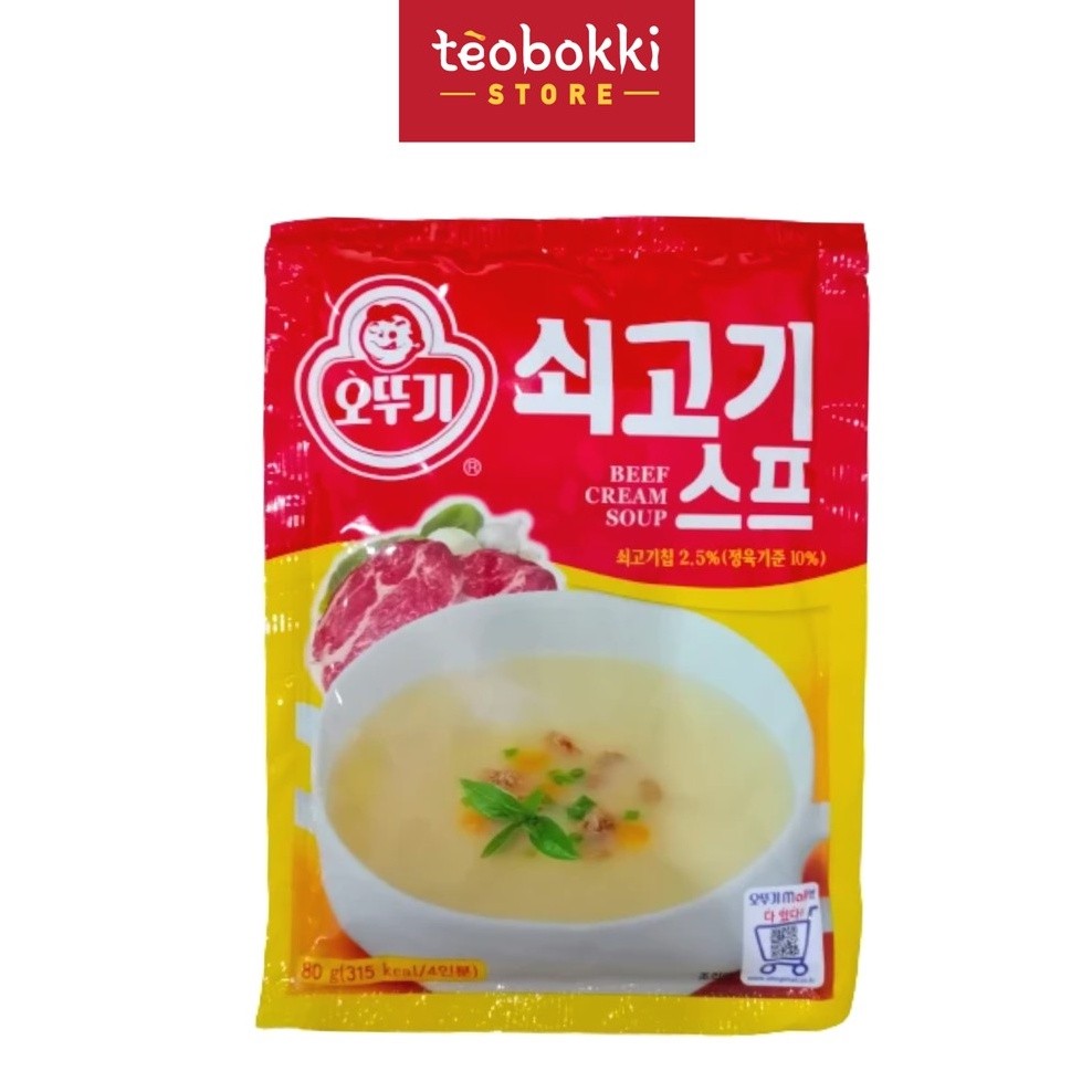 Súp thịt bò Ottogi/Otoki 80g