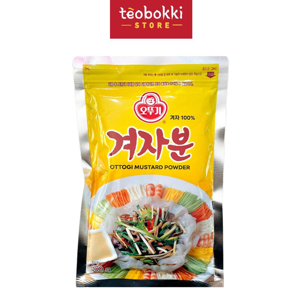 Mù Tạt Vàng Dạng Bột Ottogi/Otoki 300g | Gia Vị Âu – Á Cao Cấp